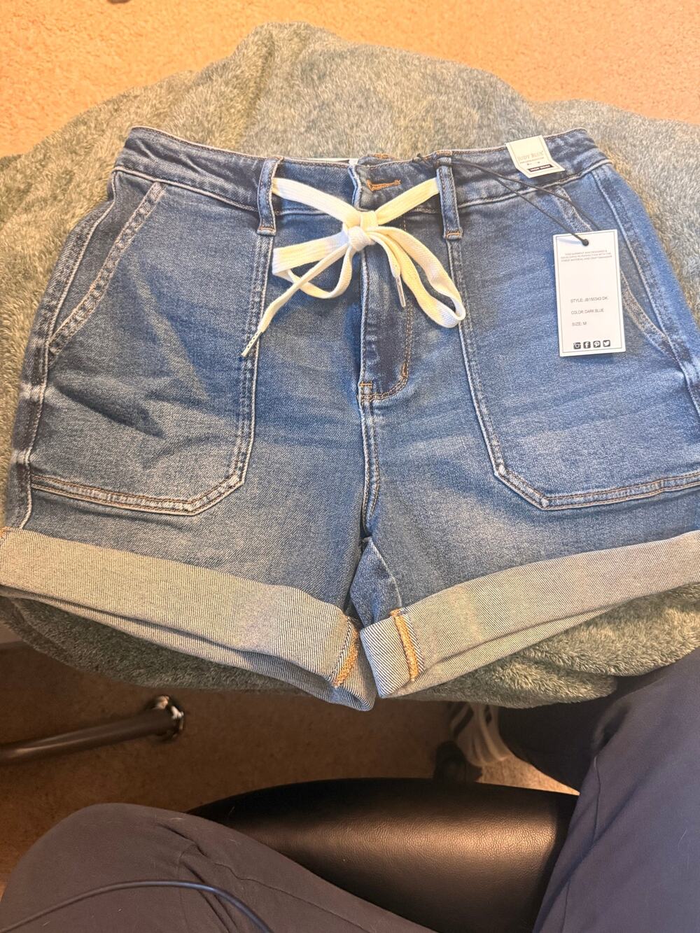 NWT Judy Blue High Waist Shorts Size Medium